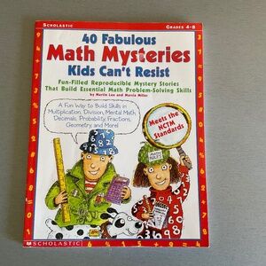 40 Fabulos Math Mysteries kids can’t resist